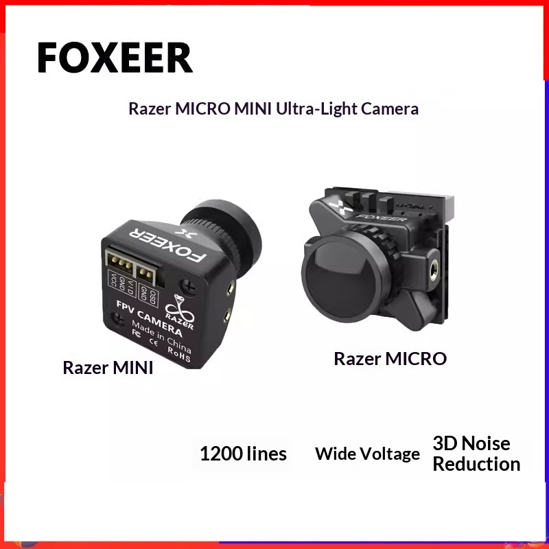 Drone Battery High Voltage - FOXEER Razer MICRO 초경량 1200TVL 고화질