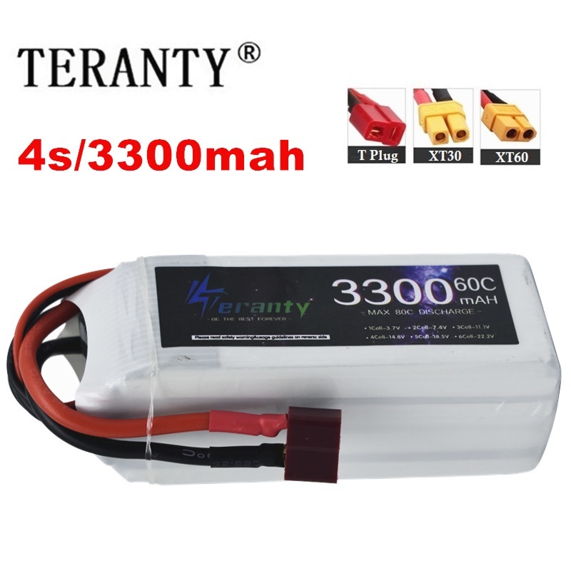 Drone Battery Connector - LiPo 충전식 배터리 4S 3300mAh 60C