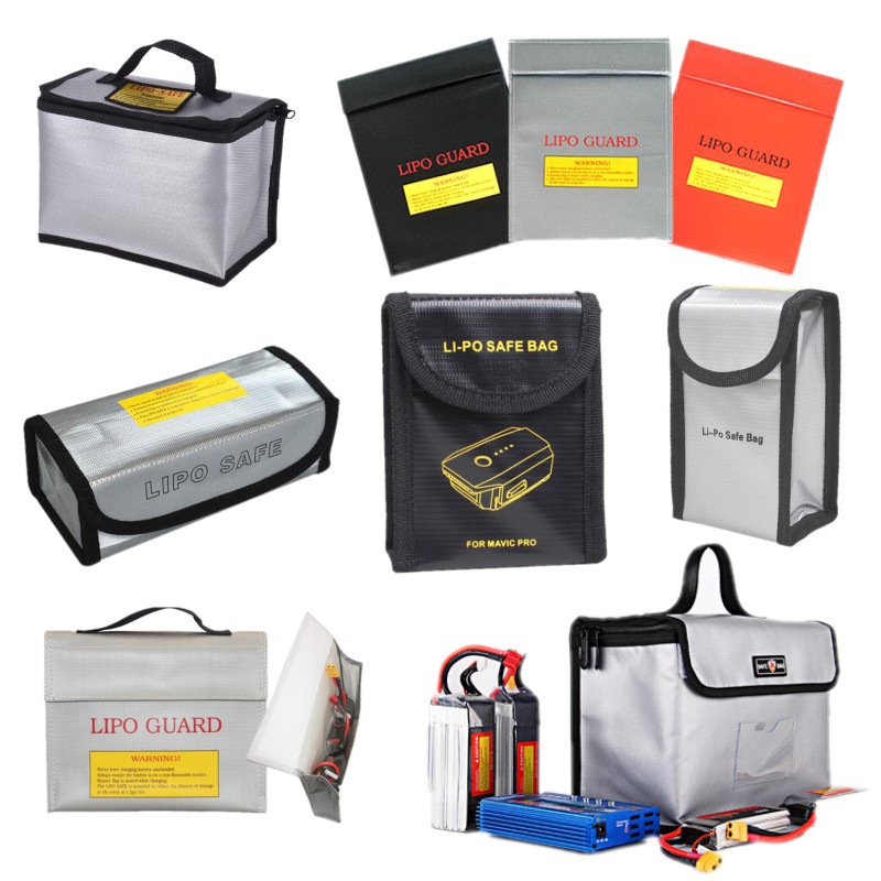 Drone Battery Bag - 방화, 방폭, 방수 리튬 배터리 안전