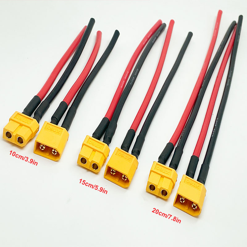 XT60 커넥터 암형 및 수형(10/15/20cm) - - Drone Battery Connector 리뷰 및 가격