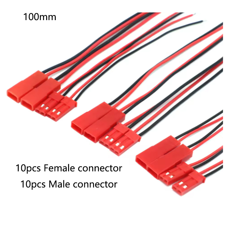 20개 100mm 150mm 200mm JST 남성 여 - Drone Battery Connector 리뷰 및 가격