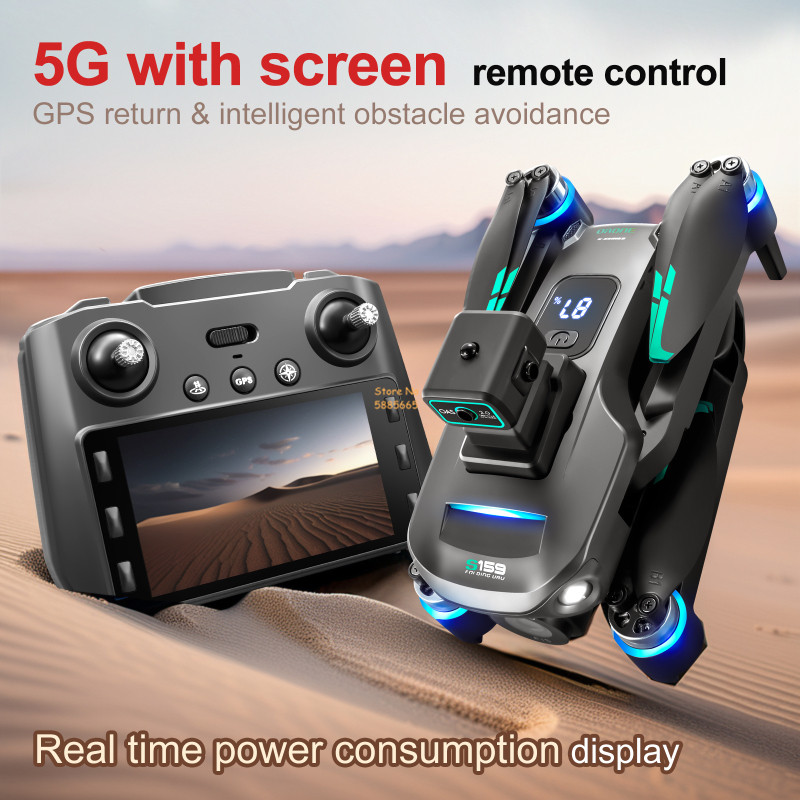 8K 듀얼 카메라 5G WIFI FPV 원격 제어 Qu - Drone Battery Case 리뷰 및 가격