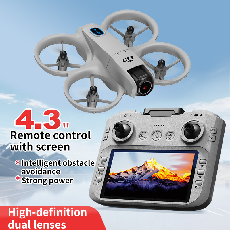 새로운 모델 GT3 MAX 드론 대형 화면 RC 드론  - Drone Battery Case 리뷰 및 가격