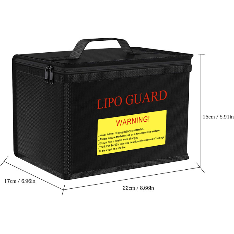 모형 항공기 리튬 배터리 방폭 가방, 지퍼 방폭 및 난 - Drone Battery Bag 리뷰 및 가격