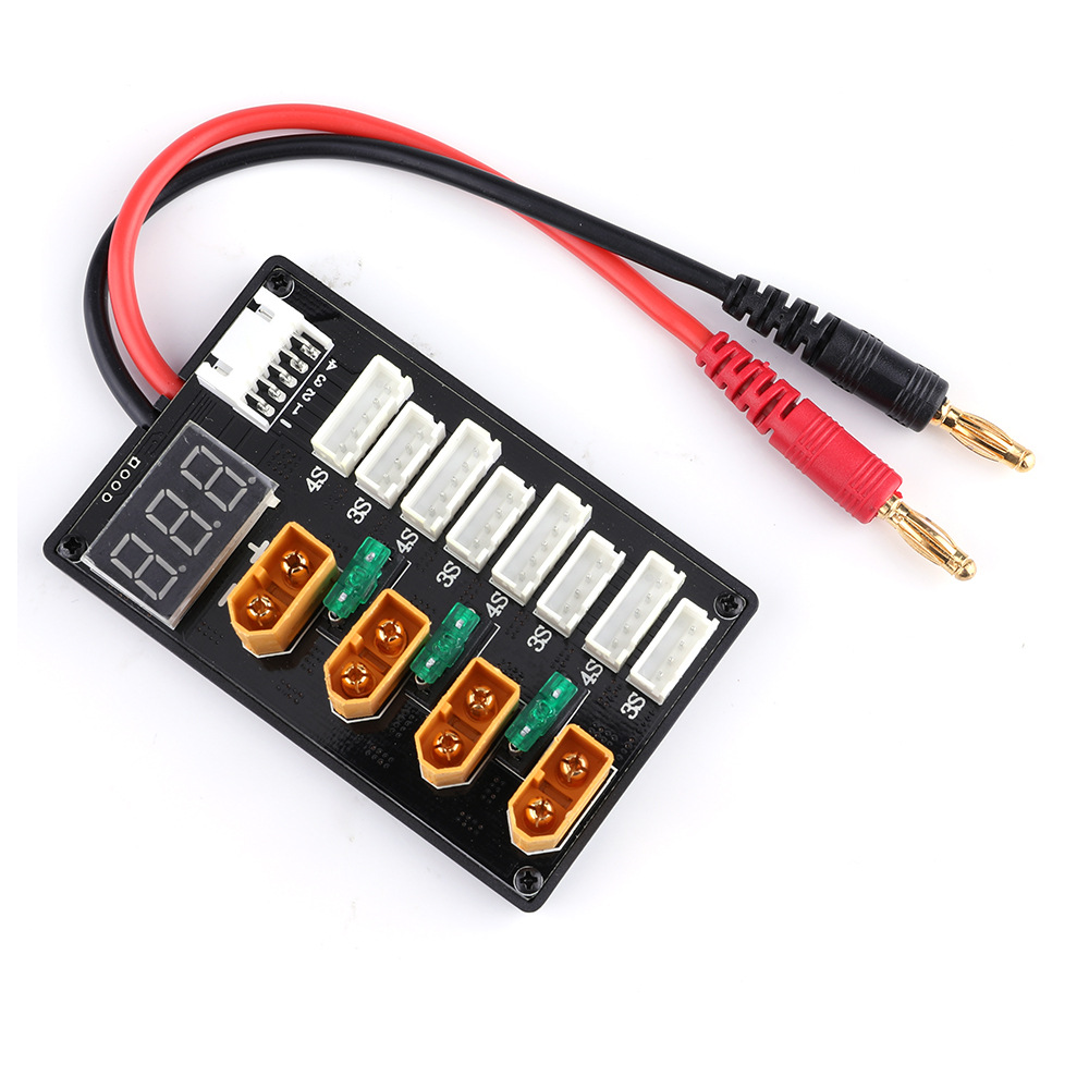 XT60 플러그 3S 4S Lipo 배터리 병렬 충전  - Drone Battery Parallel Board 리뷰 및 가격