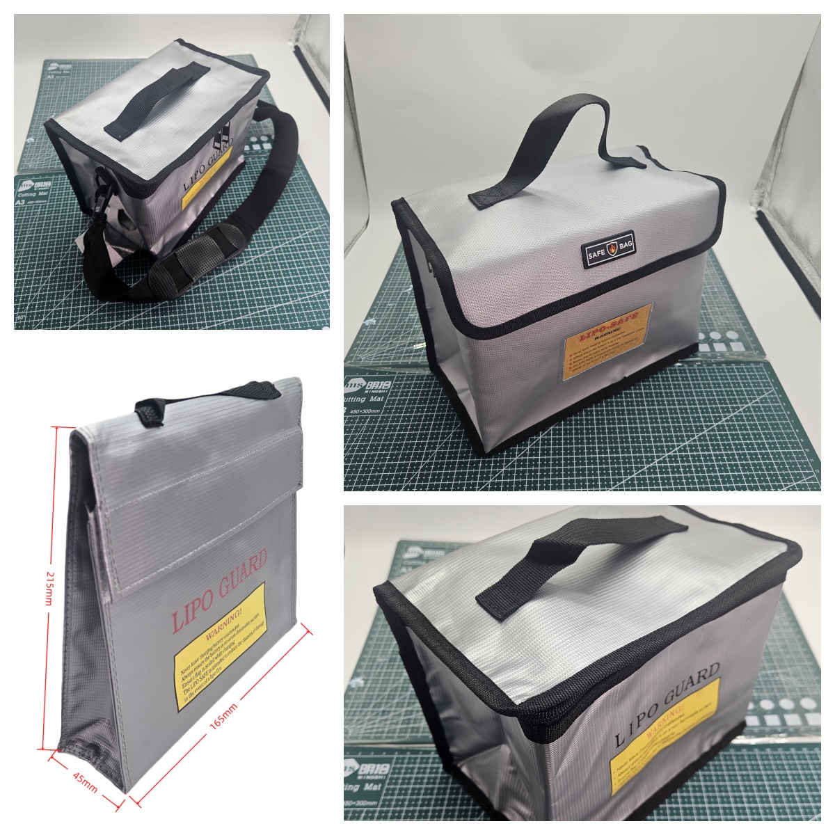 리포 세이프 방화 및 방폭 휴대용 리튬 폴리머 안전 가 - Drone Battery Bag 리뷰 및 가격