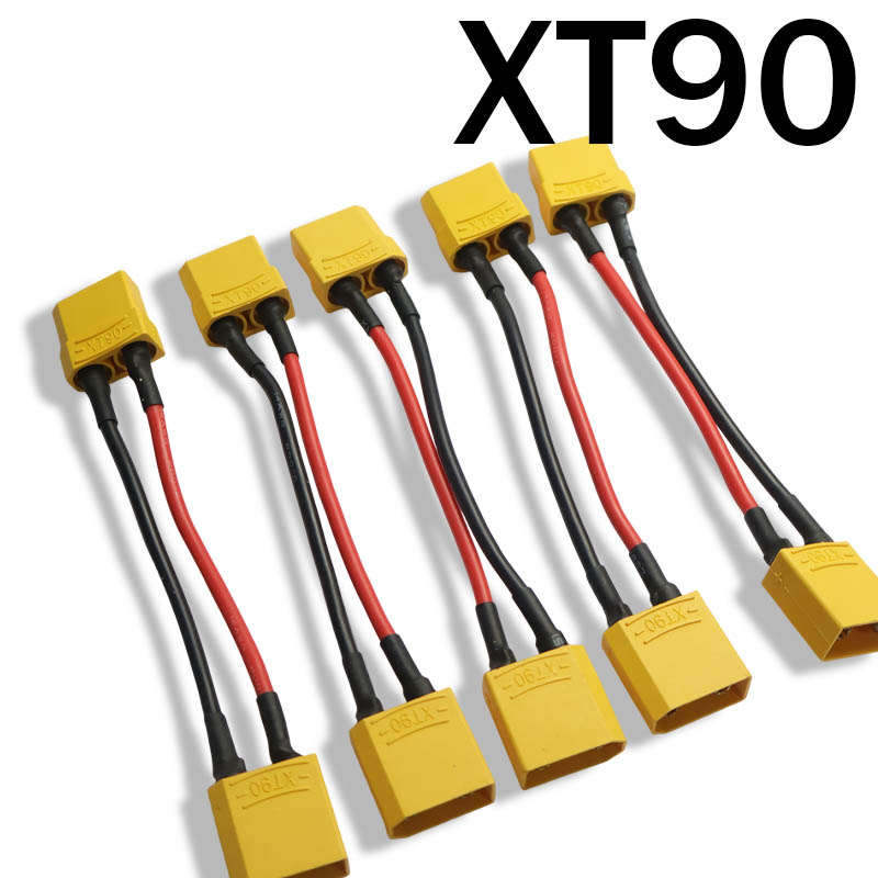 1/5pcs XT90 남성-XT90 여성 10CM 케이 - Drone Battery Connector 리뷰 및 가격
