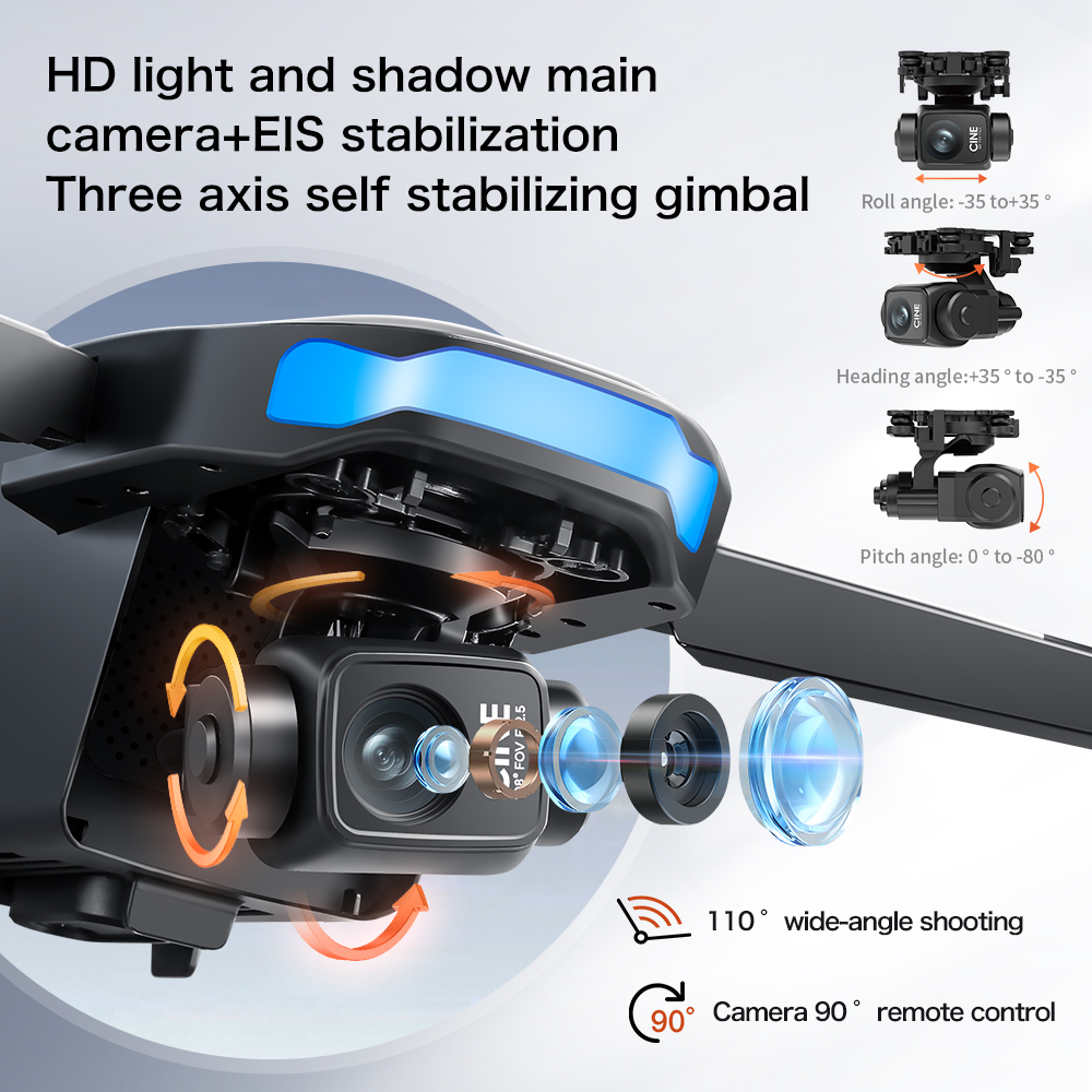 새로운 S-X1 MAX 드론 GPS 8K 프로페셔널 H - Drone Battery Case 리뷰 및 가격